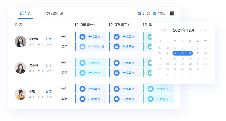 智慧假勤